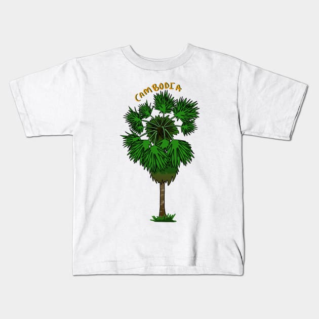 Sugar Palm Kids T-Shirt by The.Pretty.Latina